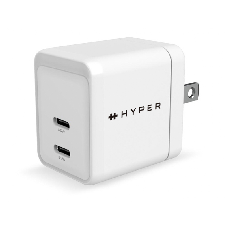 Sạc nhanh HYPER GAN II DUAL USB-C PPS 33W/PD 35W-HJG35NA - Hàng chính hãng