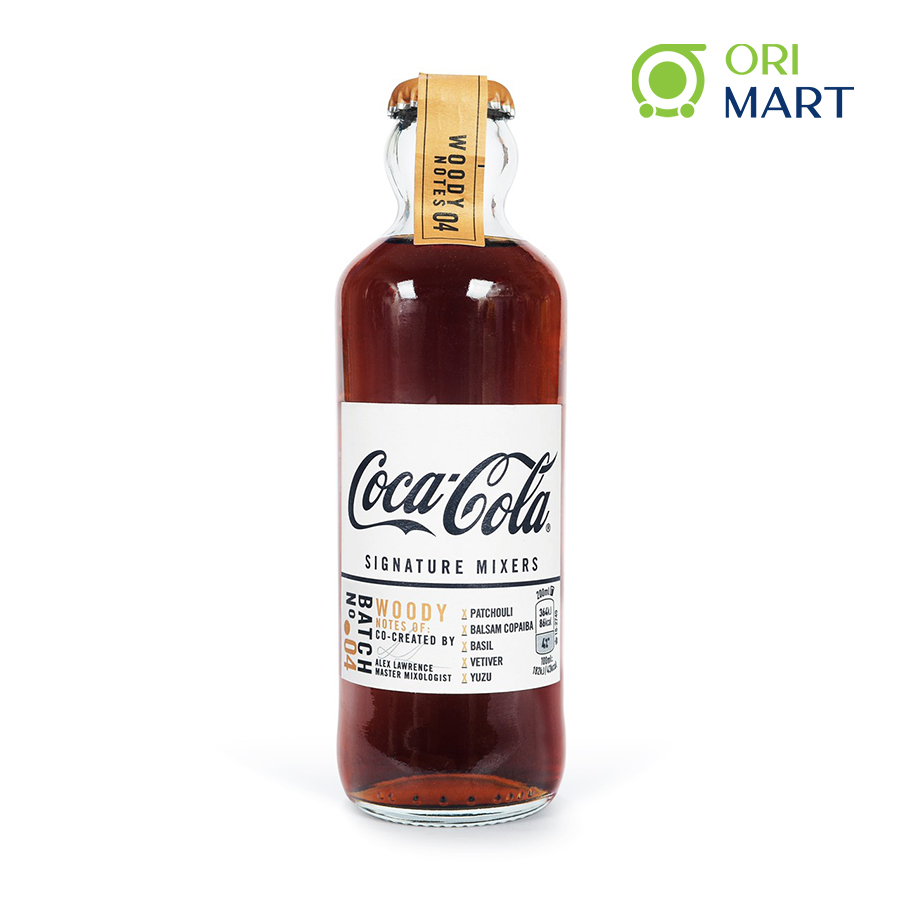 Coca Cola Sig Mixers Woody 200ml - Coca Cola Sig Mixers Vị Gỗ 200ml