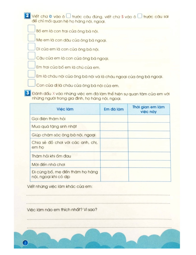 Sách Phiếu Thực Hành Cuối Tuần Tự Nhiên Và Xã Hội 3