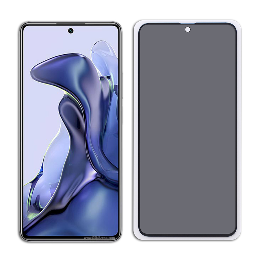 Kính Cường Lực Màn Hình Chống Nhìn Trộm dành cho Xiaomi 11T / 11T Pro - Hàng Chính Hãng