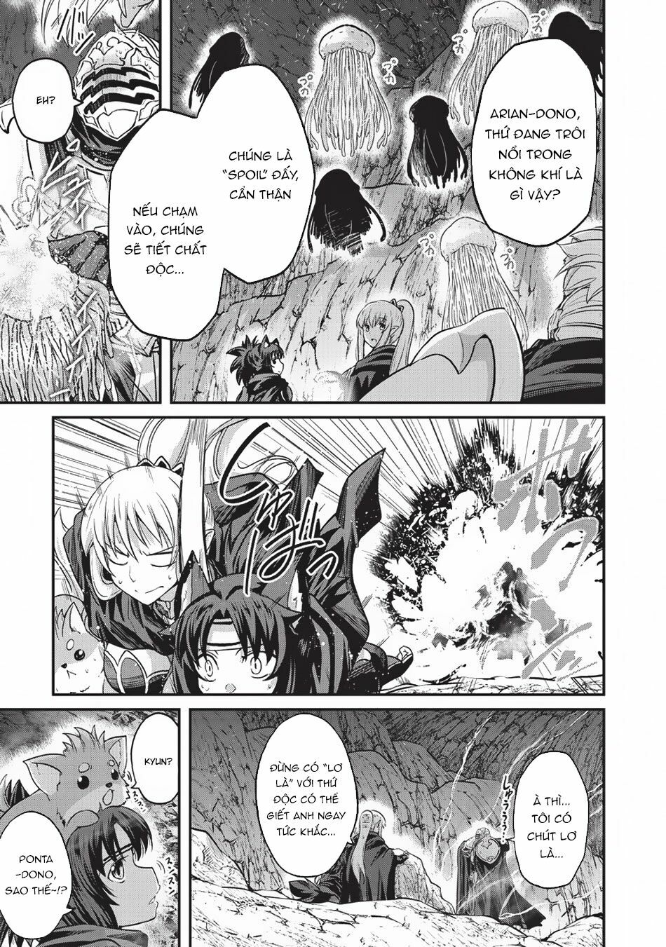 gaikotsu kishi-sama, tadaima isekai e o dekake-chū chapter 22.1 1