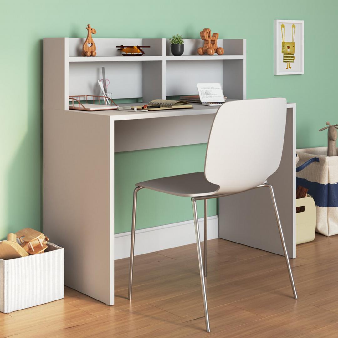 Bàn máy tính liền giá sách SMLIFE Donna
