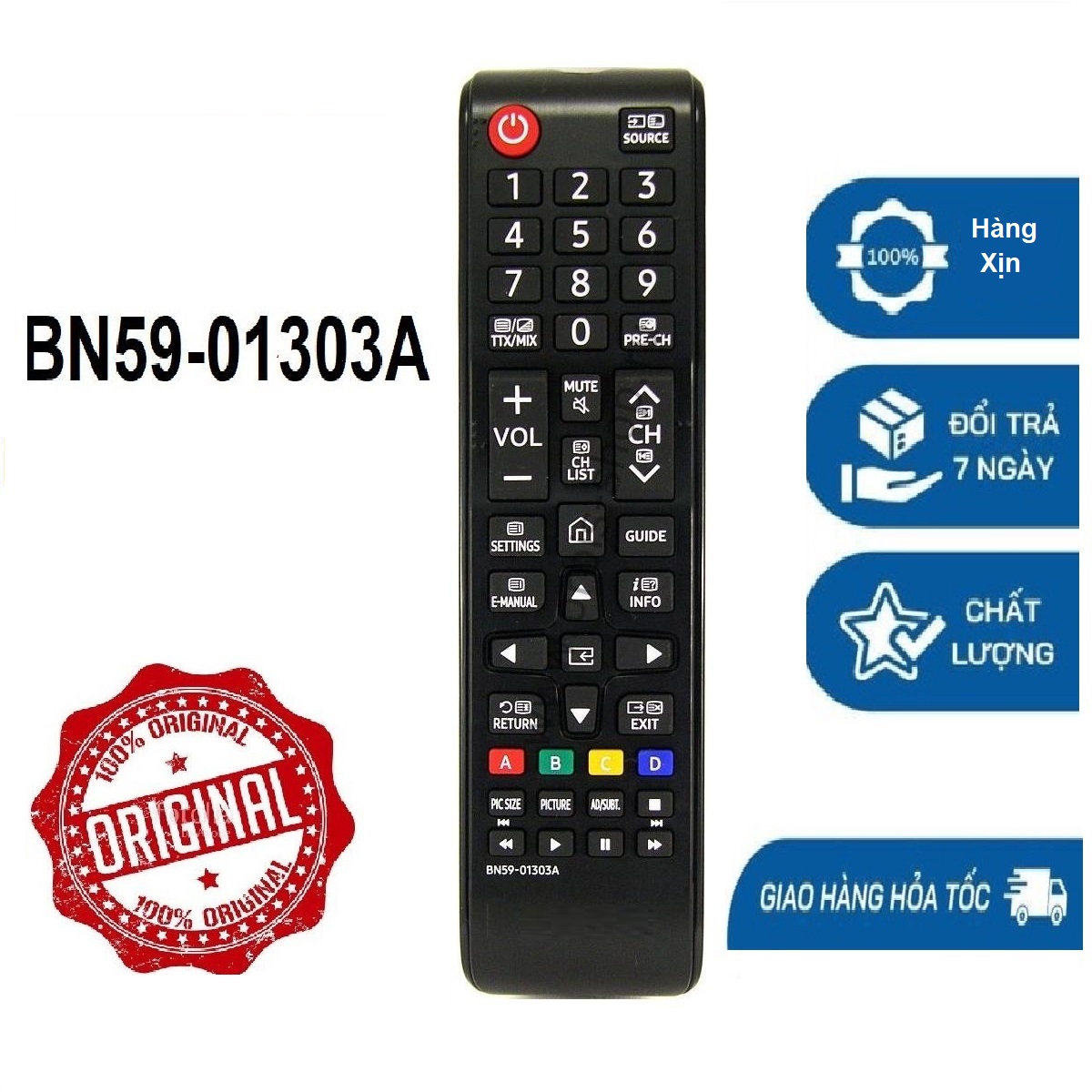 Remote Điều Khiển cho Tivi Samsung BN59-01303A