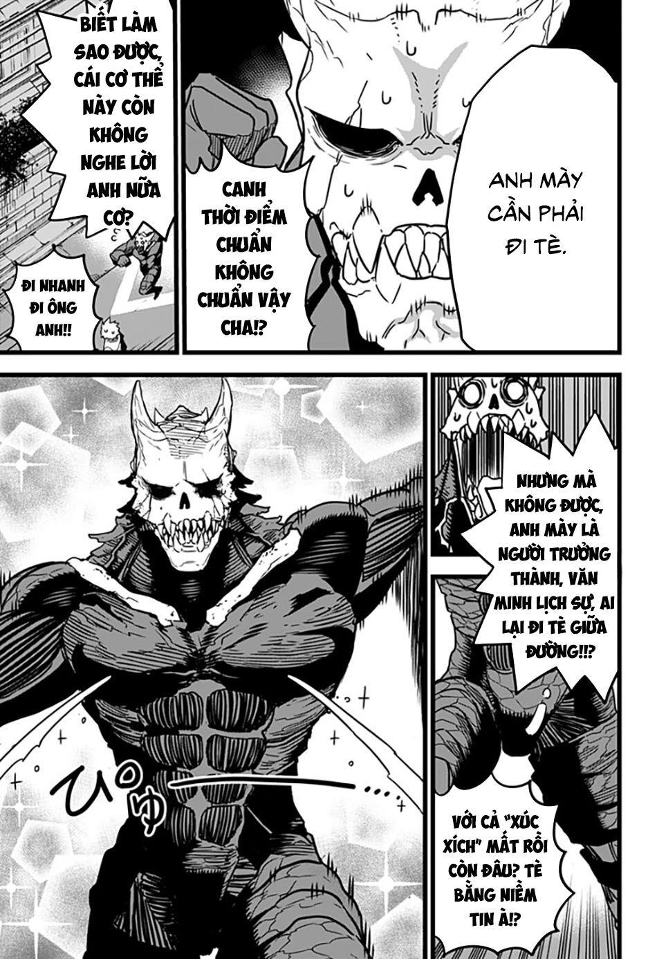 hôm nay - tôi hóa kaiju chapter 2 12