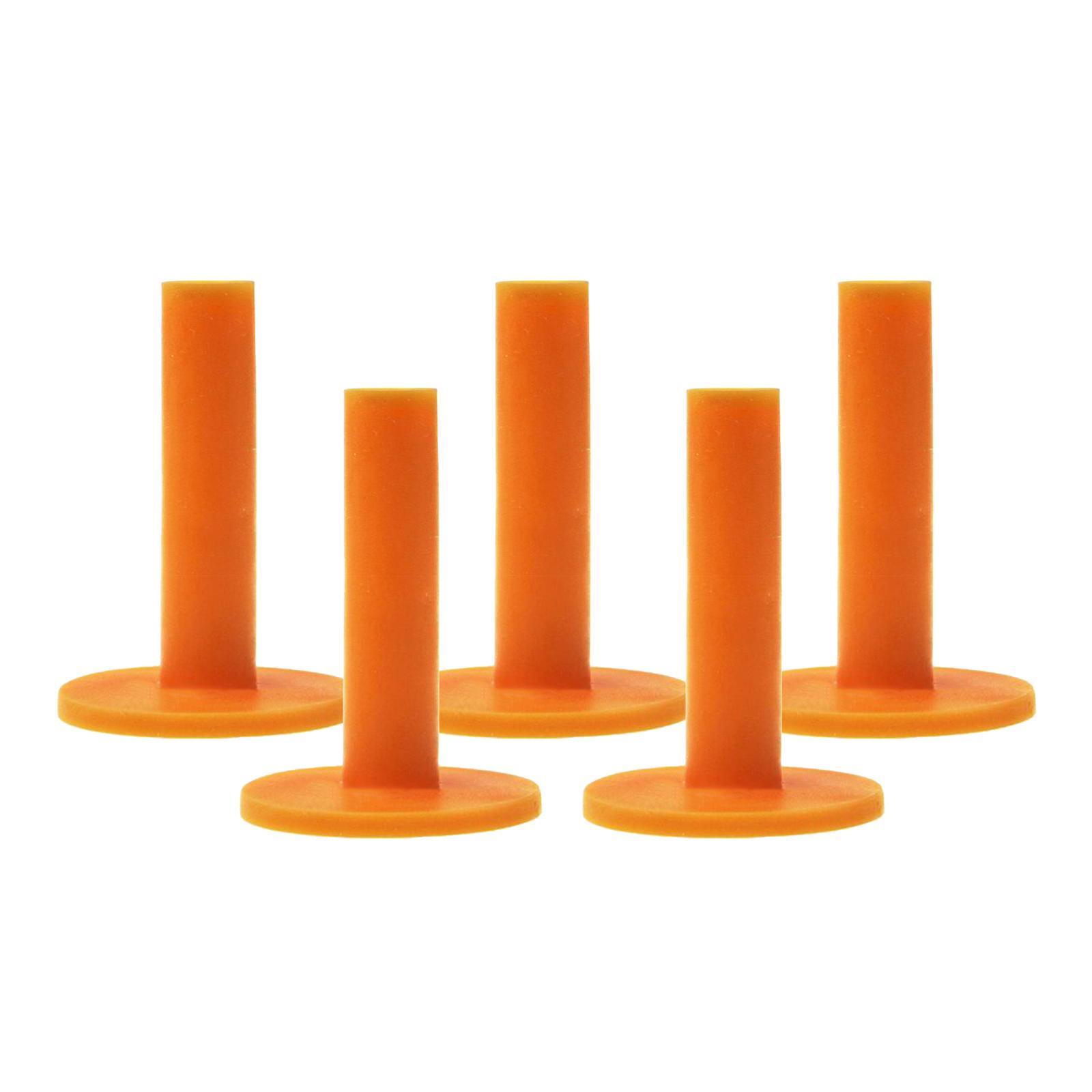 2-15pack 5pcs Rubber Driving Golf Tees Holder Rubber Driving Range Practice