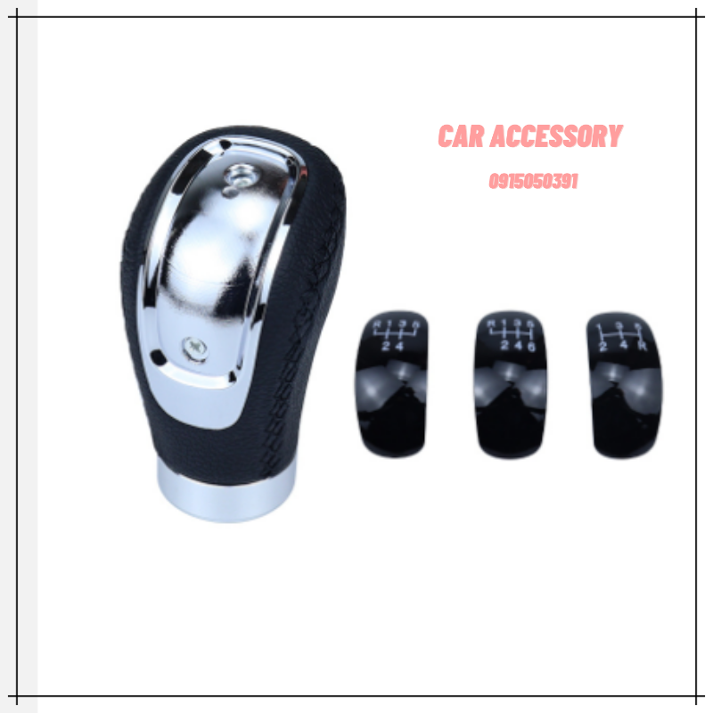 Cần số sàn ô tô đa năng bọc da 3 chế độ sang số phù hợp tương ứng