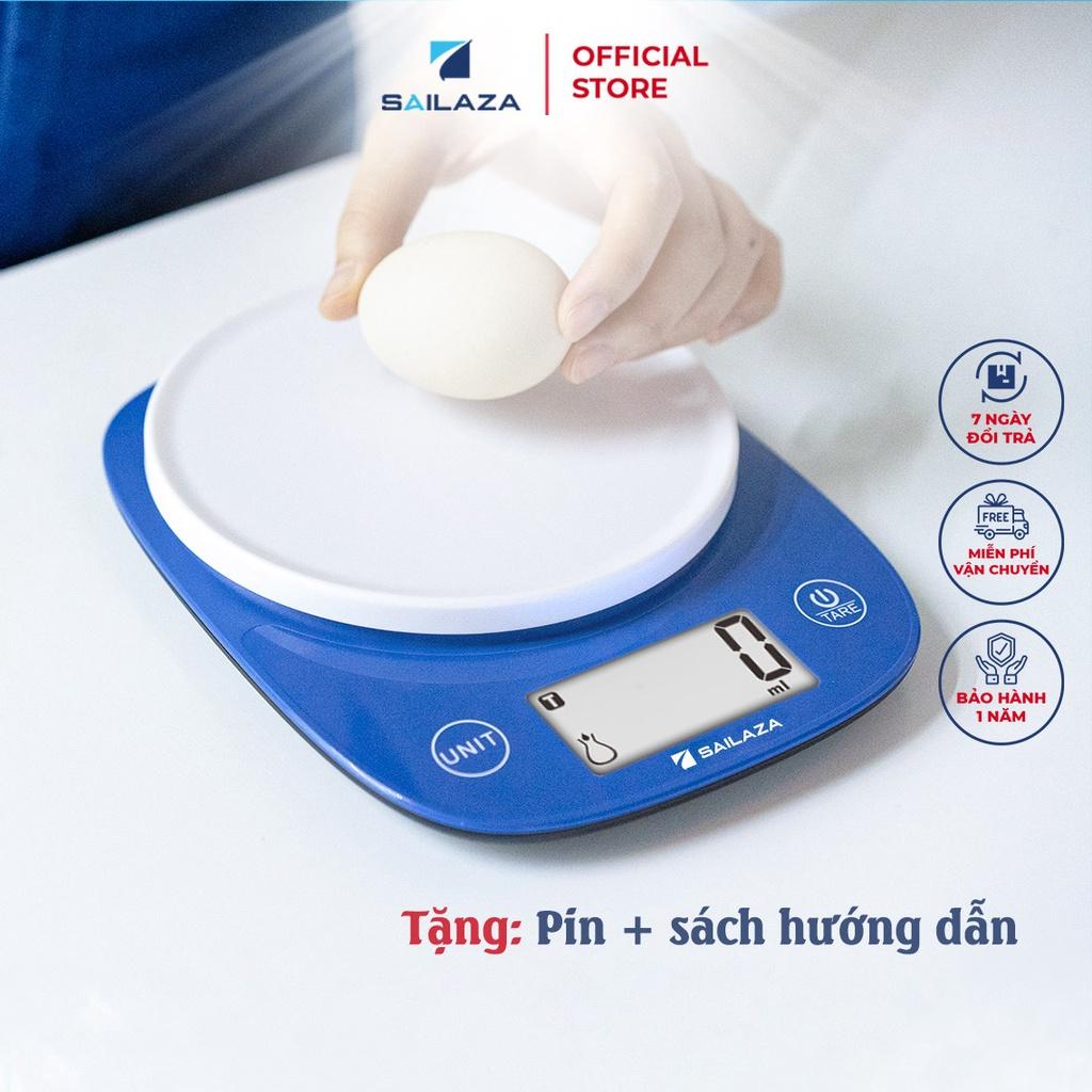 Cân Nhà Bếp, Cân Tiểu Ly Điện Tử Mini Chính Hãng Sailaza SA- 1221