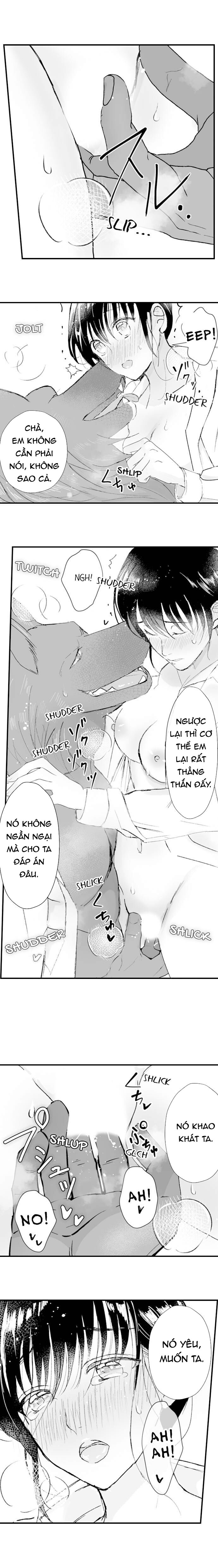 tân nương của quái thú ~ hỡi nửa kia định mệnh,hãy mang trong mình đứa con của ta chapter 9.1 6