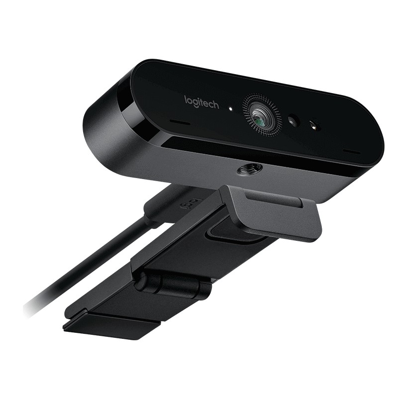 Webcam Logitech BRIO 4K Ultra HD - Hàng Chính Hãng