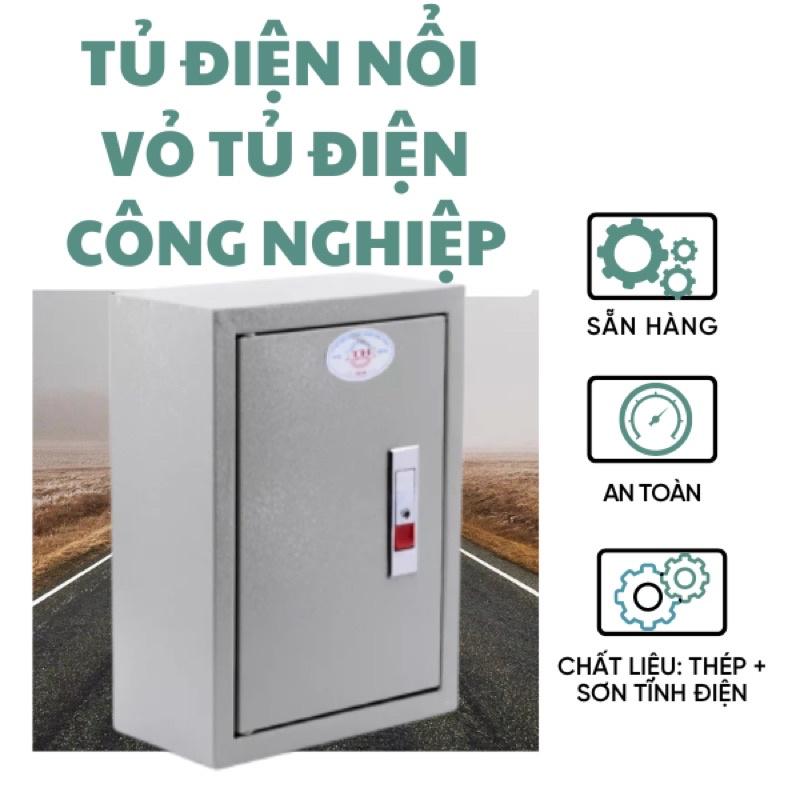Tủ điện nổi khóa bật sơn tĩnh điện , vỏ tủ điện công nghiệp các loại