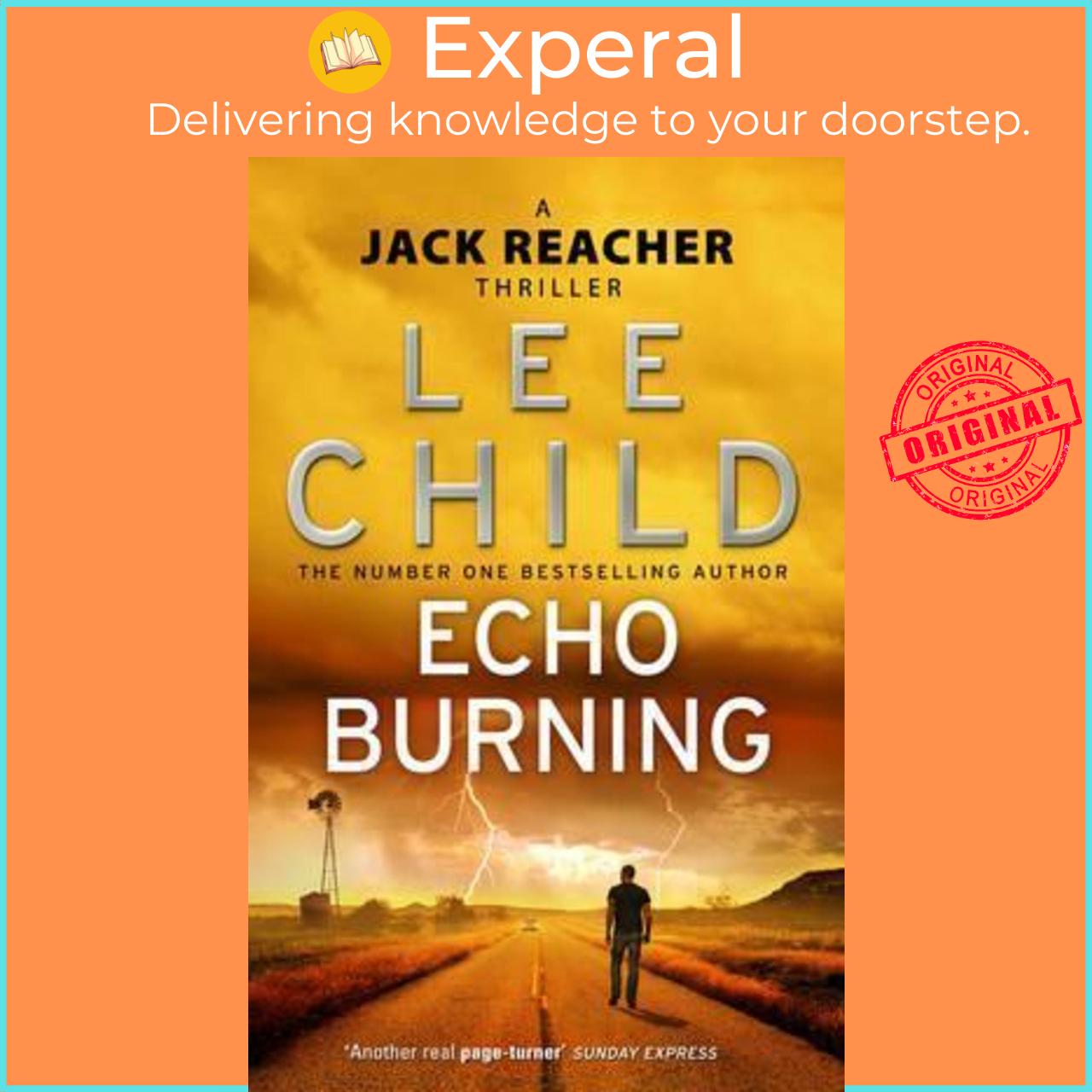 Sách - Echo Burning : (Jack Reacher 5) by Lee Child (UK edition, paperback)