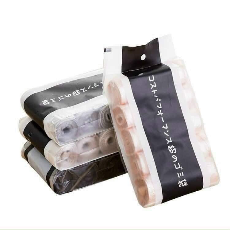 SET 100 TÚI RÁC TỰ PHÂN HUỶ NHẬT BẢN, túi đựng rác tự tiêu bảo vệ môi trường