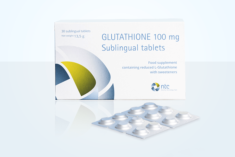 Viên Ngậm Trắng Da Glutathione 100mg Nhập Khẩu Từ Italy