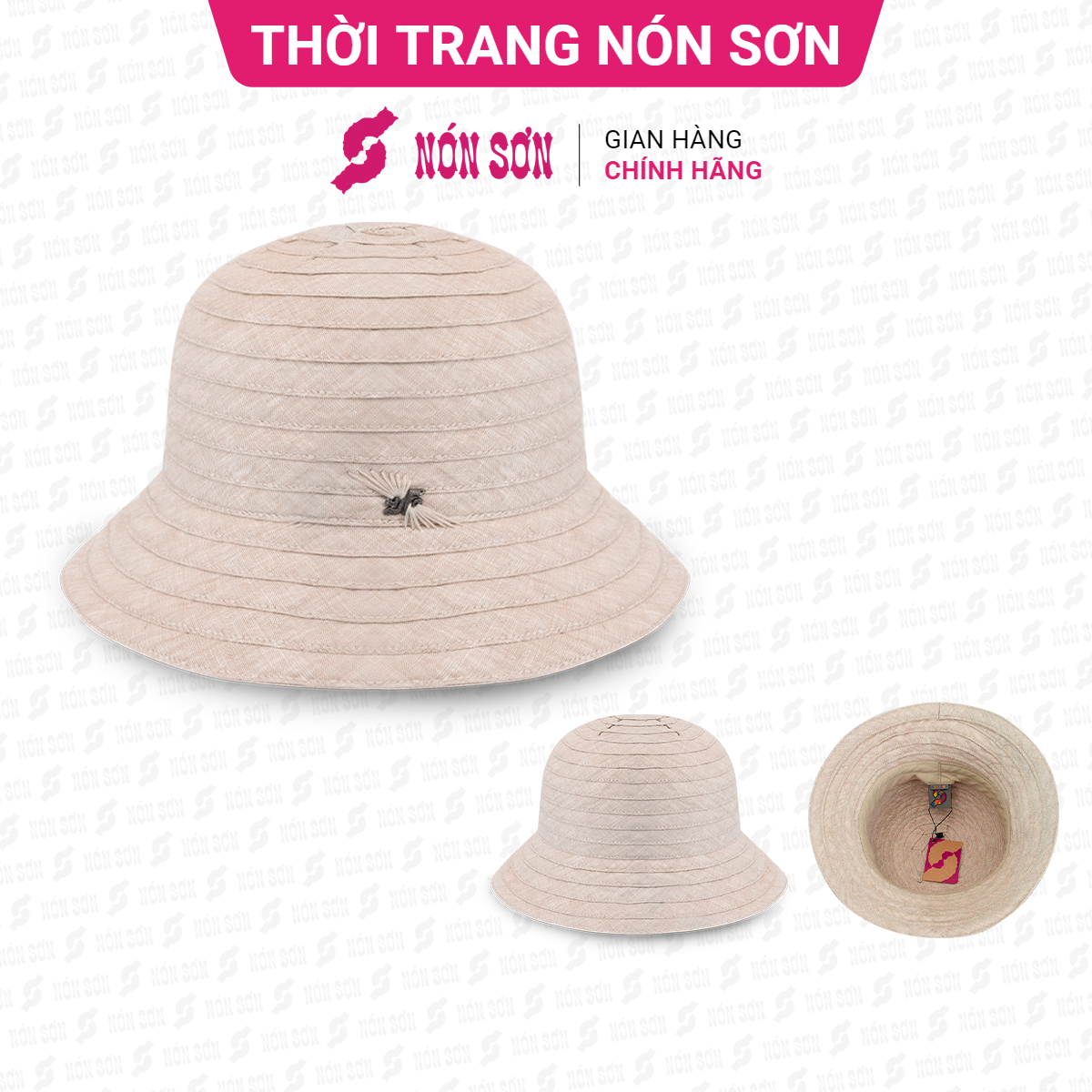 ƯU ĐÃI - Mũ vành thời trang NÓN SƠN chính hãng XH003-39A-KM3