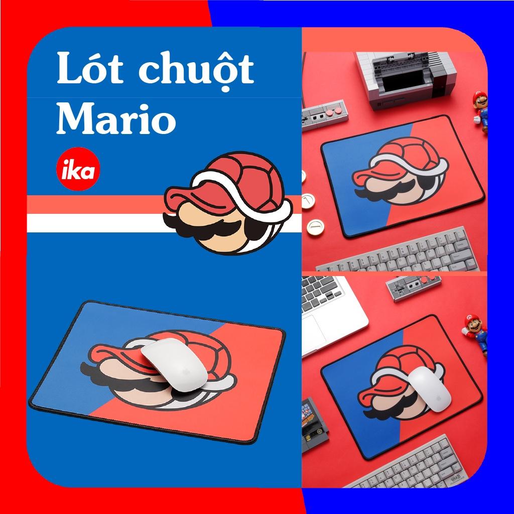 Tấm lót chuột Mario, lót chuột cỡ nhỏ hình hoạt hình ăn nấm