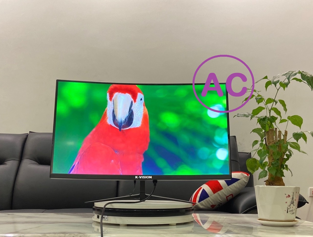 Màn hình K-Vision 27 inch cong IPS tràn viền 75Hz mới - HÀNG CHÍNH HÃNG