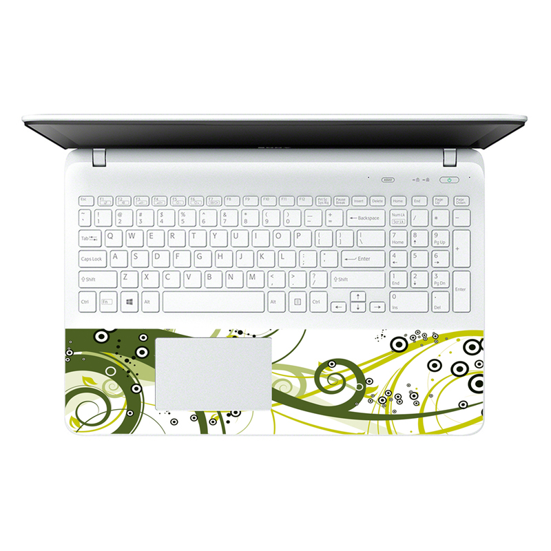 Mẫu Dán Decal Hoa văn cho Laptop LTHV 72