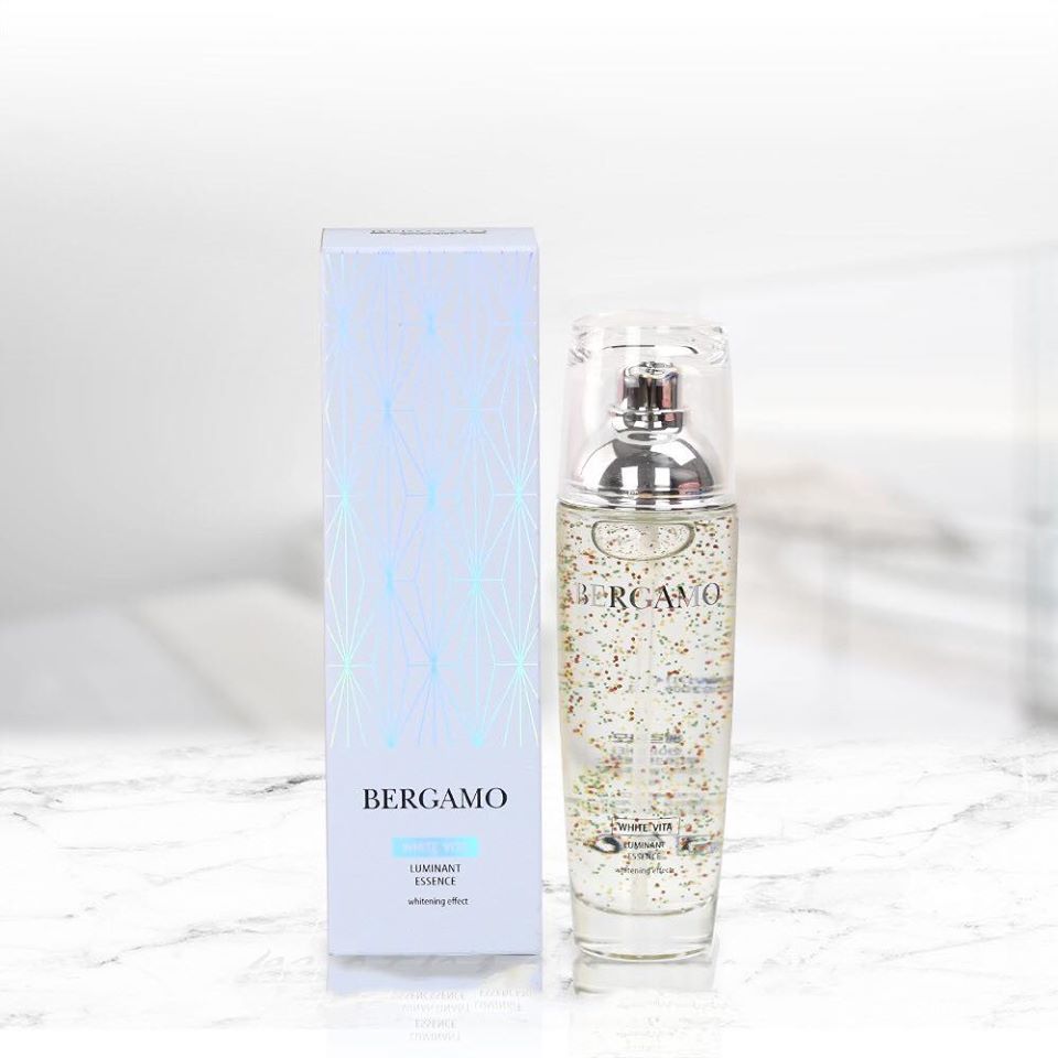 Tinh Chất Dưỡng Da Bergamo Essence 110ml + Tặng Kèm 1 Băng Đô Tai Mèo Xinh Xắn (Màu Ngẫu Nhiên)