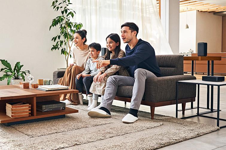 Hệ thống rạp hát tại gia Home Cinema Sony HT-S40R 5.1 kênh - Hàng Chính Hãng