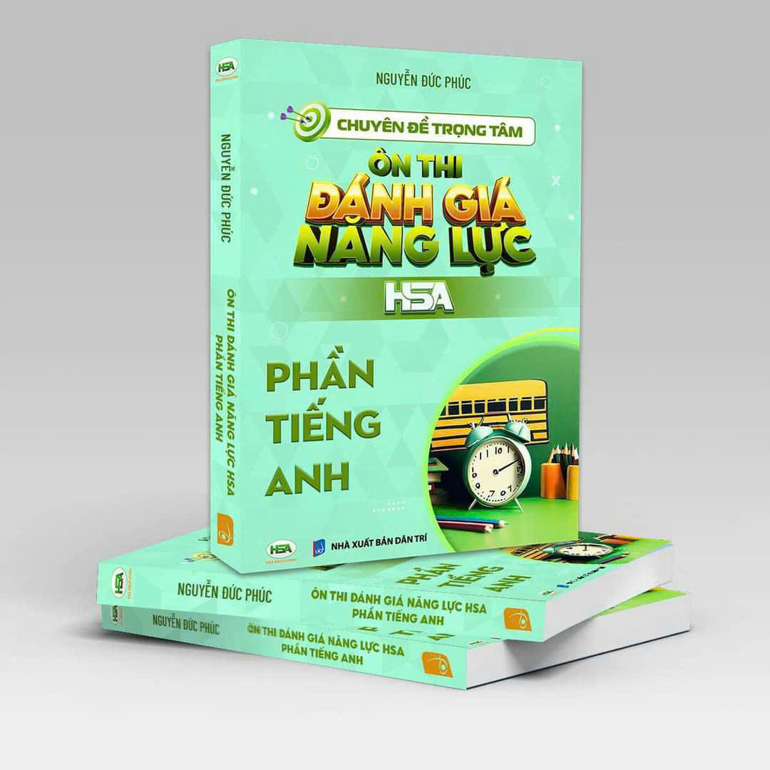 Sách - Chuyên Đề Trọng Tâm Ôn Thi ĐGNL HSA (Phần Tiếng Anh)