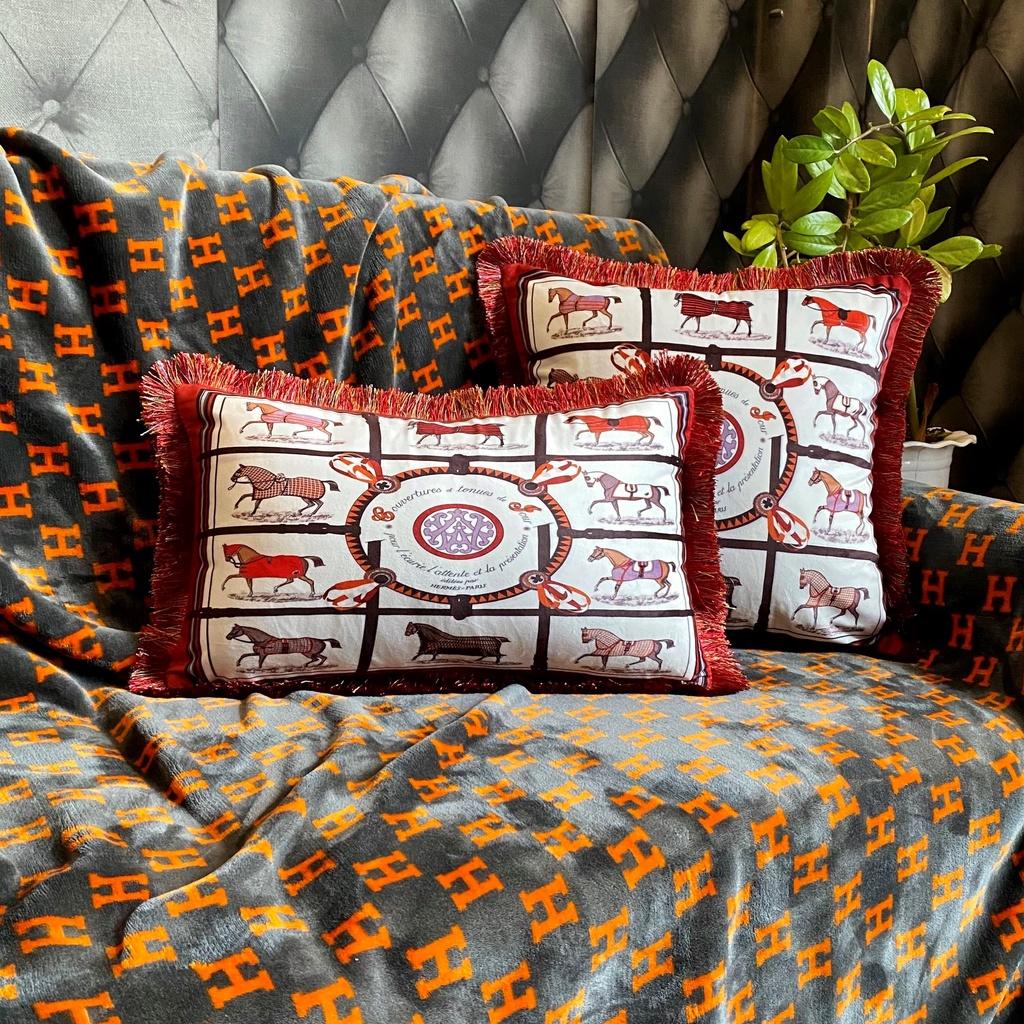Gối trang trí sofa cao cấp KENHOME - gối trang trí - gối sofa - gối tựa lưng sofa 45x45cm
