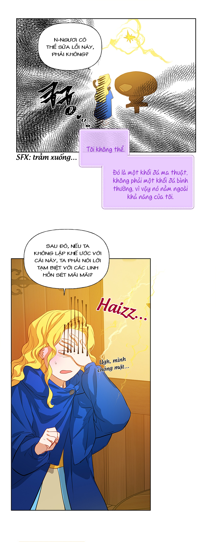 nhà nguyên tố tóc vàng chapter 17 19