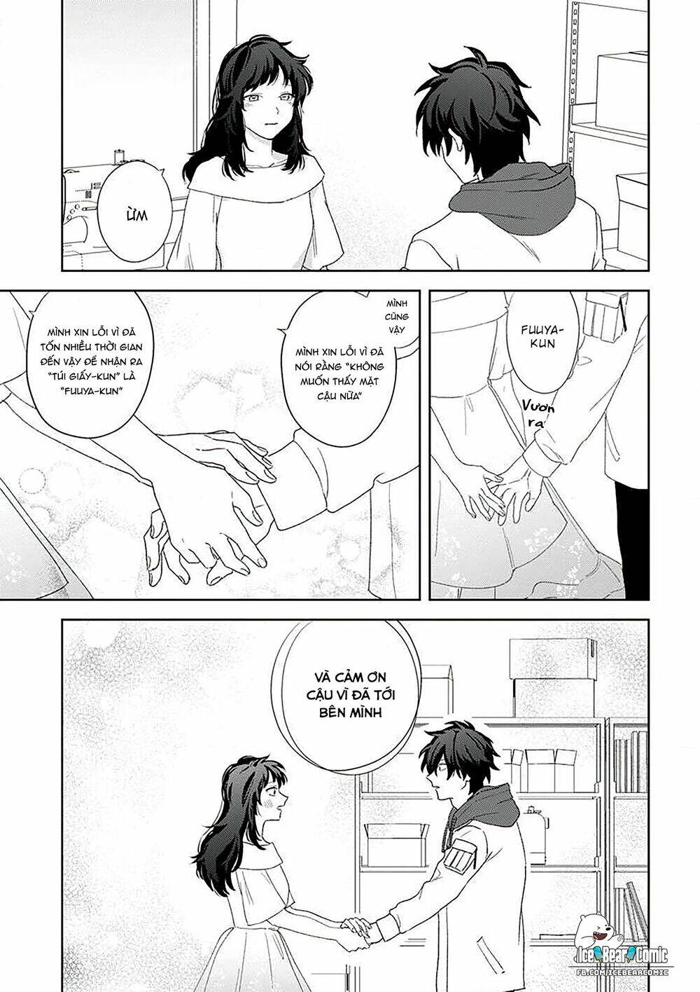 chàng túi giấy đang yêu chapter 15 15