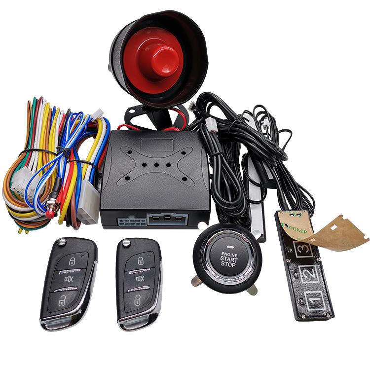 Đảm bảo chất lượng Kaiqisheng xe một nút khởi động hệ thống mật khẩu thông minh mở khóa keyless entry điều khiển từ xa đánh lửa từ xa thiết bị chống trộm