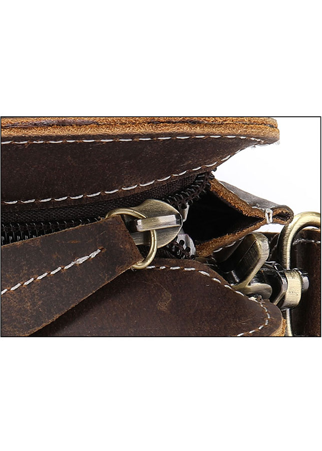 Clutch cầm tay nam da bò sáp thô nguyên tấm BHM2753