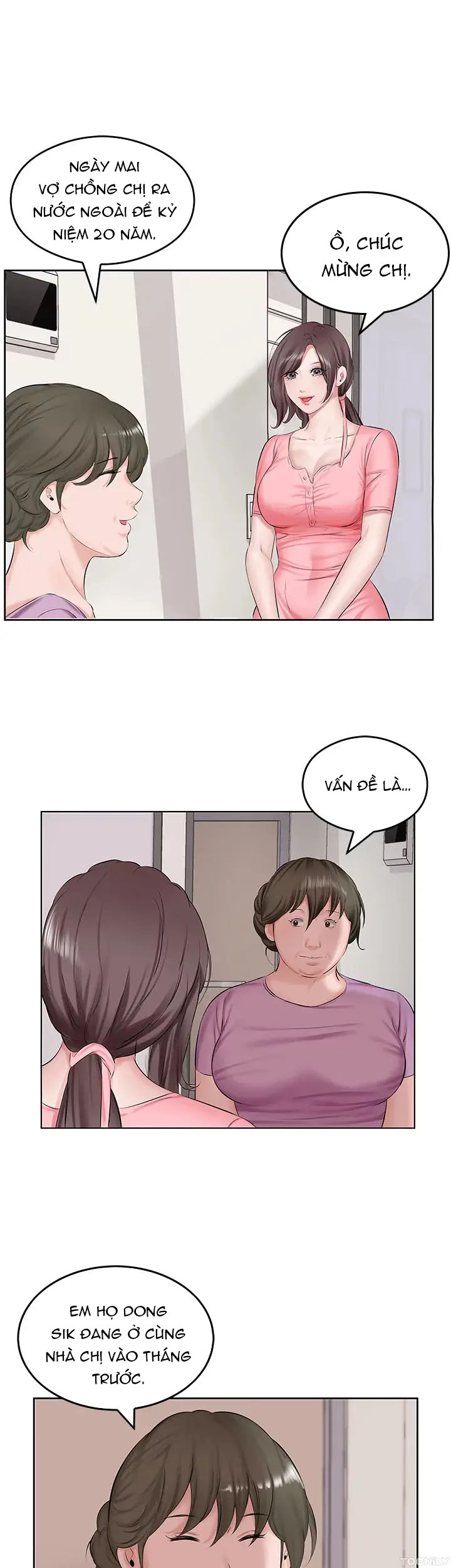 quý cô tầng dưới chapter 1 18