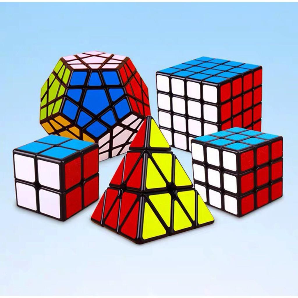 Rubik 2x2, 3x3, 4x4, 5x5, Megaminx, Pyraminx (Bản cao cấp)