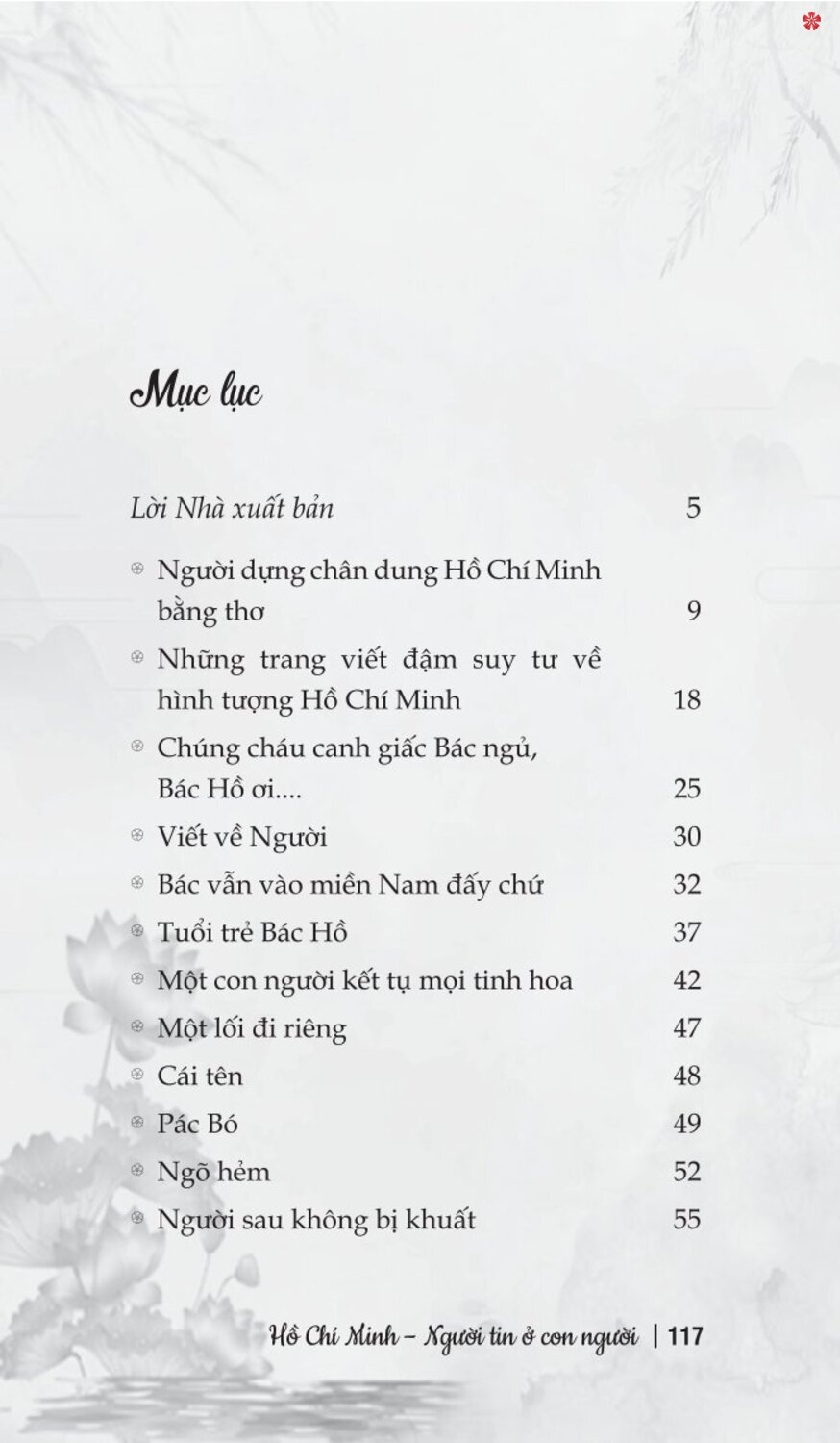 Hồ Chí Minh - Người tin ở con người (bản in 2024)