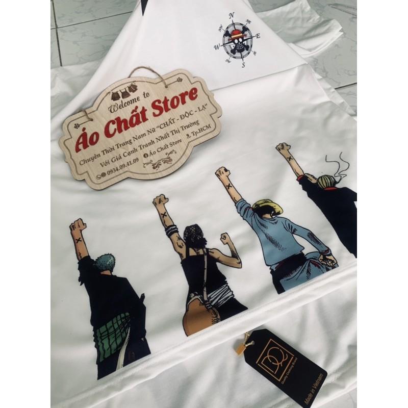 Áo thun One Piece tay lỡ unisex