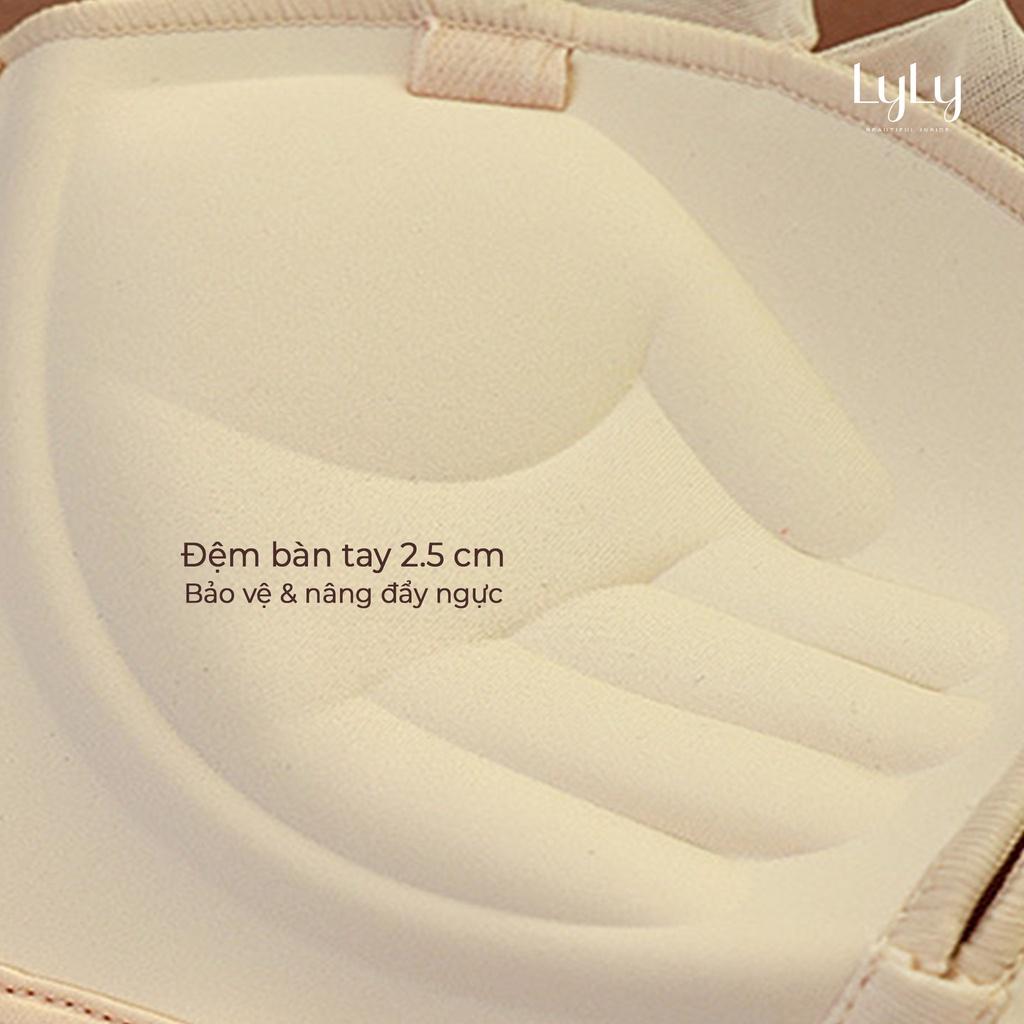 Áo Corset voan Lyly AL208 áo lót ren định hình ngực thiết kế quyến rũ cho thân hình thon gọn