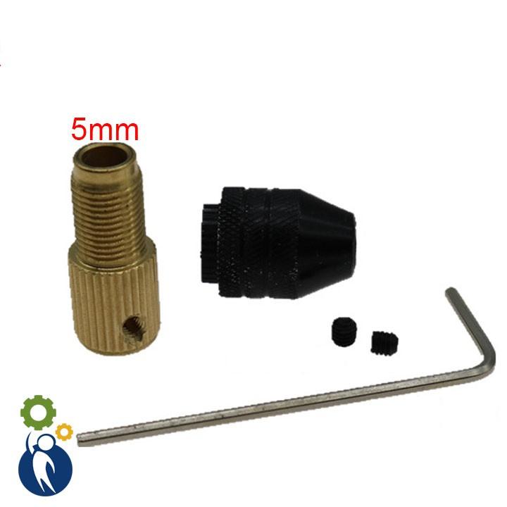 Đầu Kẹp Mũi Khoan Đa Năng Cho Motor Trục 5mm