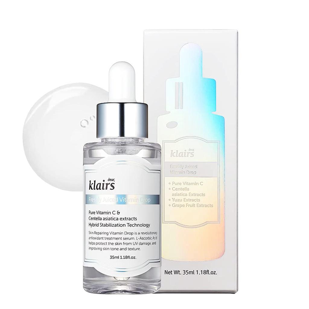 Tinh chất làm sáng và đều màu da Dear, Klairs Freshly Juiced Vitamin Drop Hàn Quốc 35ml