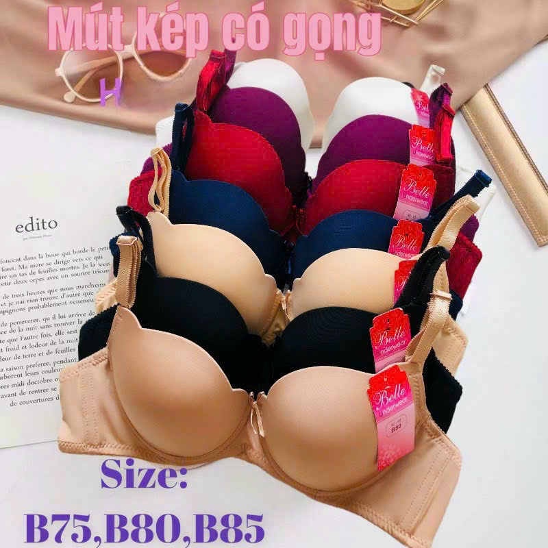 Áo Lót Nữ Belle 289 – Mút Đúc Mỏng Hình Tim, Gọng Nâng Ngực Tự Nhiên