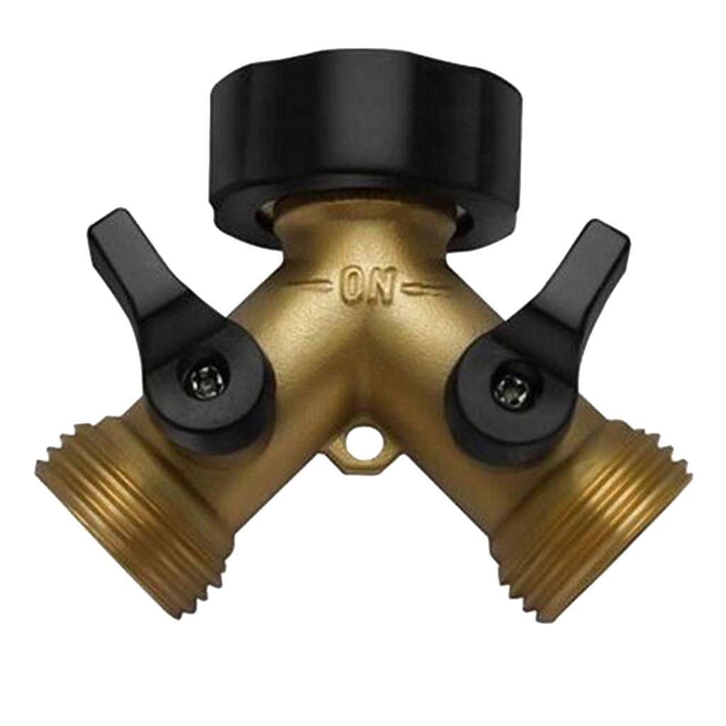 3/4 ''2 Đường Nước Vòi Bộ Chia Cổng Kết Nối Cho Tưới Cây Hay Rửa Xe