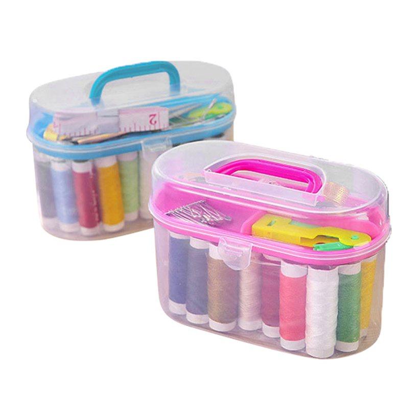 Dụng cụ may vá gia đình chuyên nghiệp - Hộp kim chỉ đa năng 55 món hộp lớn No.100744