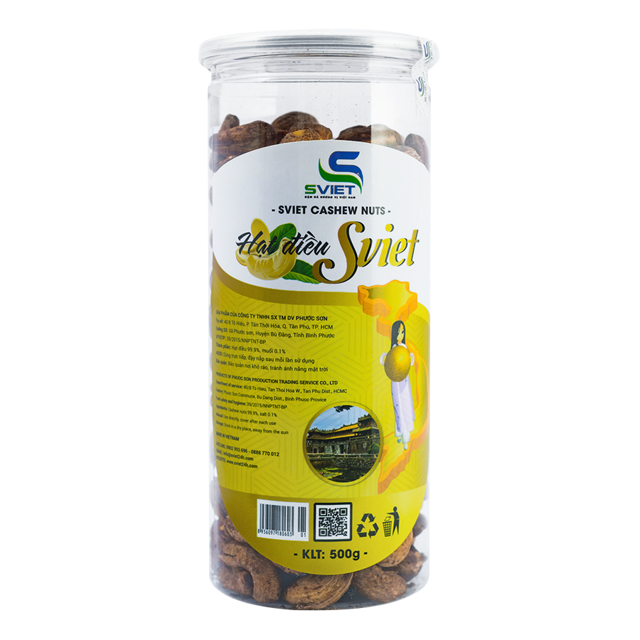 Hạt điều rang muối vỏ lụa sviet - sài gòn
