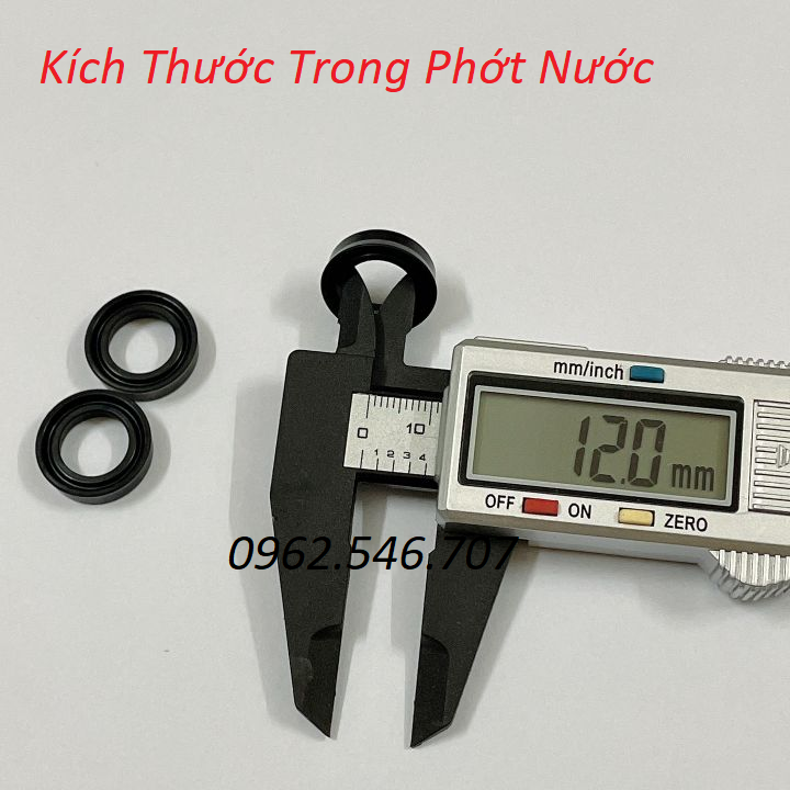 Phớt máy rửa xe mini bộ 6 gioăng phớt nước và phớt dầu cho máy xịt cao áp 12-18mm - phớt máy rửa xe mini