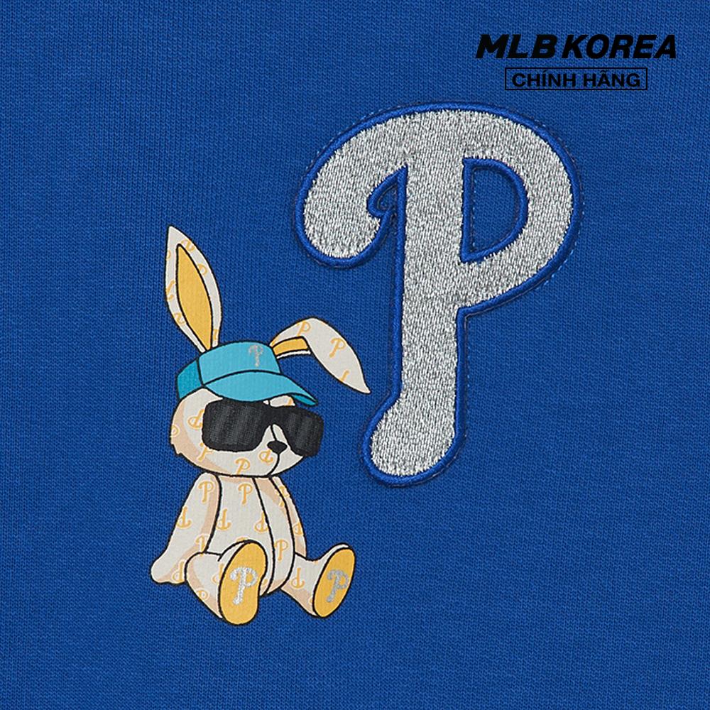 MLB - Áo sweatshirt unisex tay dài Rabbit Mega Overfit 3AMTQ0131