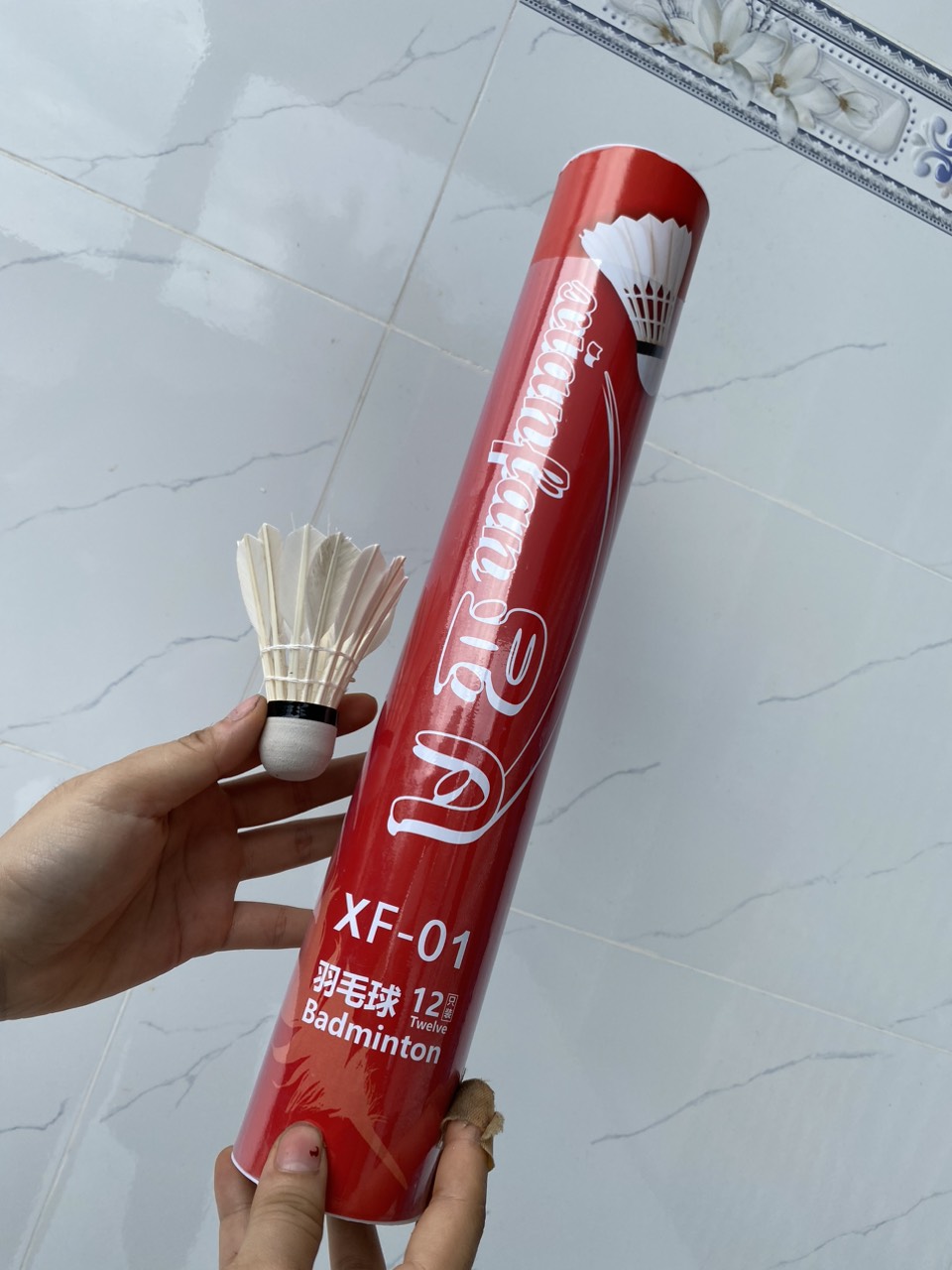 Ống cầu lông 12 trái