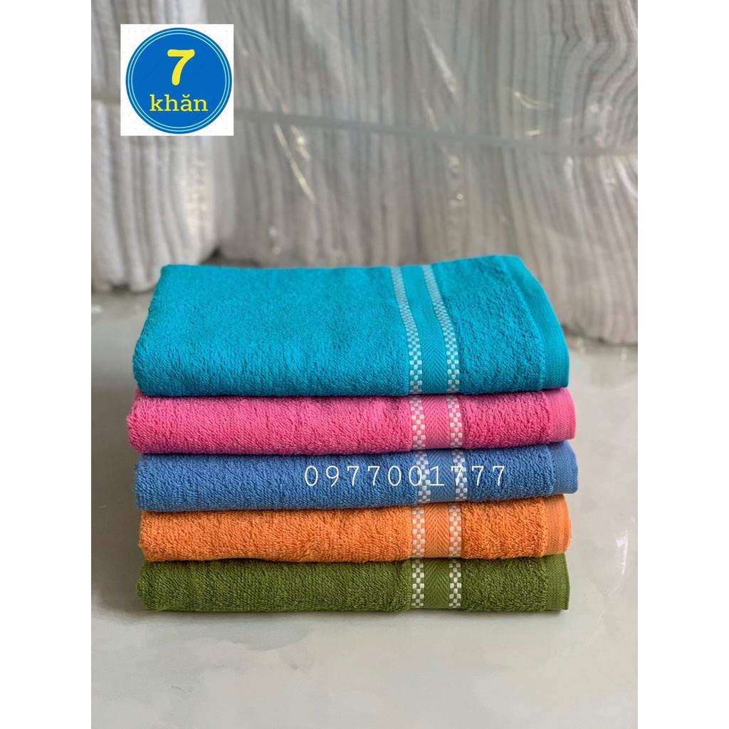 Khăn tắm Hải Cẩu 100% Cotton chính hãng Phong Phú - Mẫu Mới 50x100cm/60x120cm/70x140cm (nhiều màu)