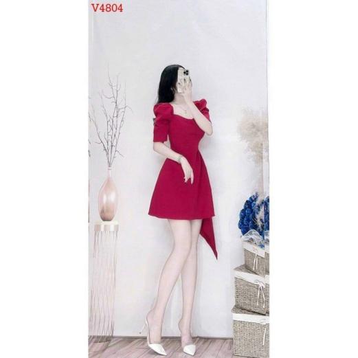 ĐẦM DÁNG CHỮ A NHÚN BÈO 1 BÊN