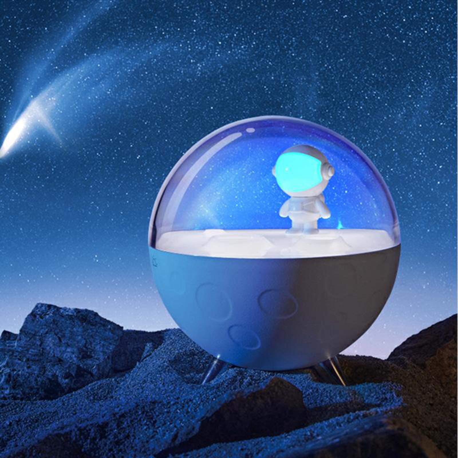 Baby Night Light USB Rechargeable Bedside Lamp Color Changing Lights Blue