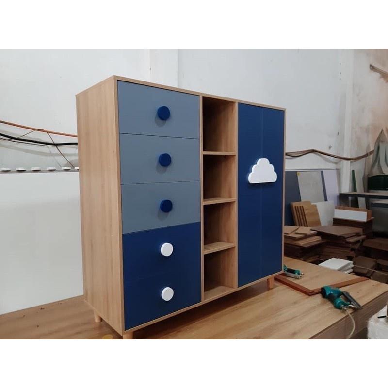 Các mẫu tủ gỗ đáng yêu cho bé