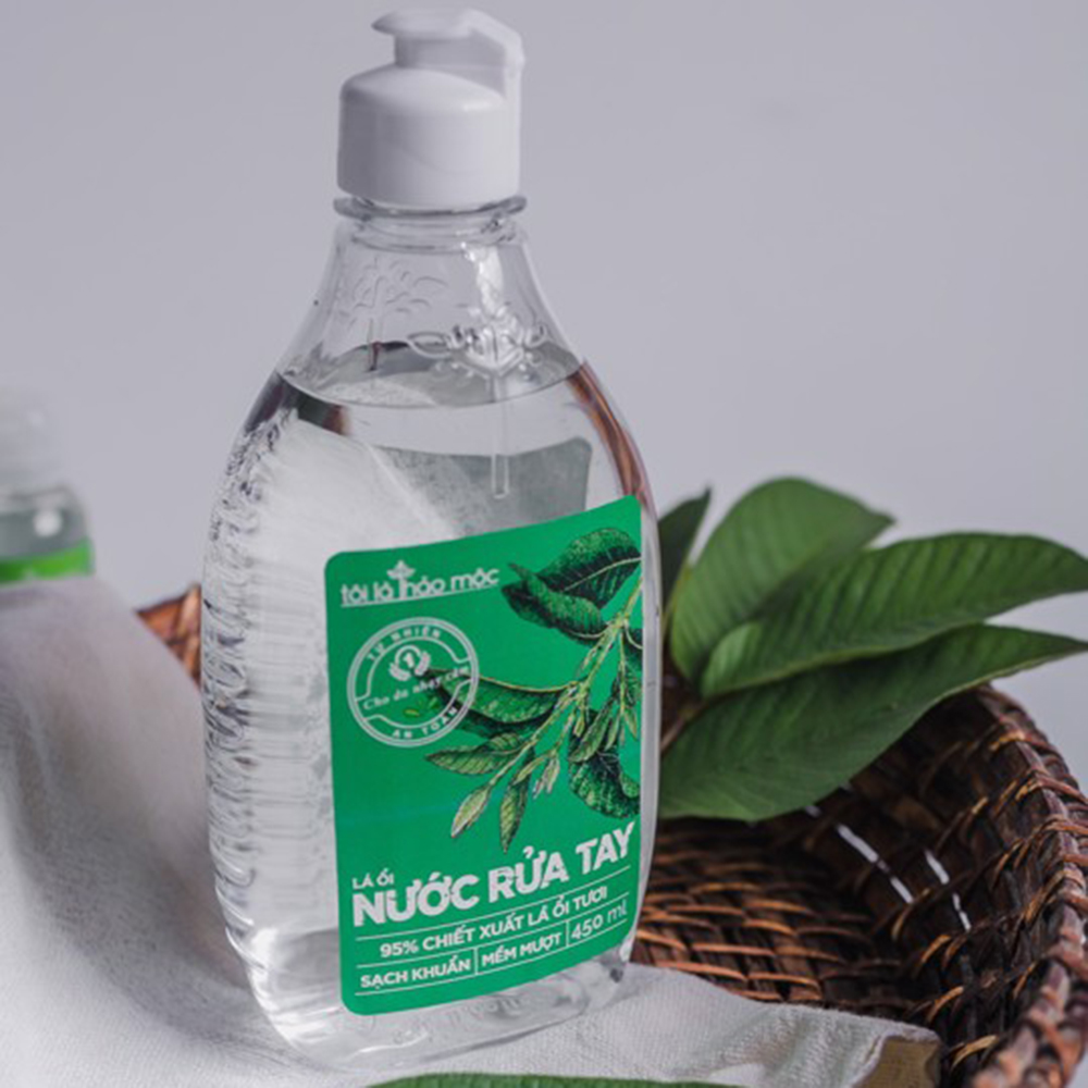 Nước rửa tay lá ổi Tôi Là Thảo Mộc 450ml