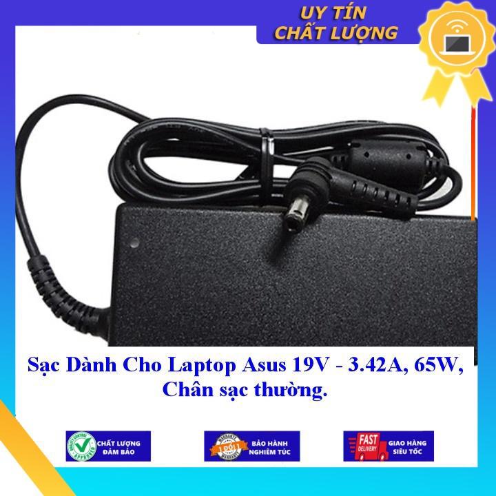 Sạc dùng cho Laptop Asus 19V - 3.42A, 65W Chân sạc thường - Hàng Nhập Khẩu New Seal