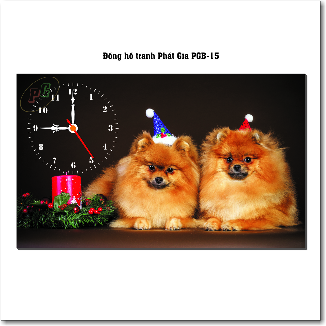Đồng hồ tranh để bàn Phát Gia PGB-15